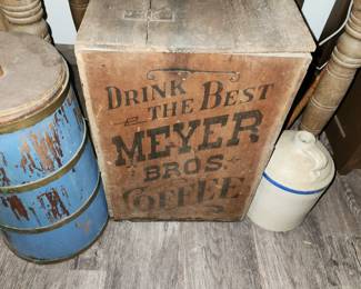 Large general store coffee box