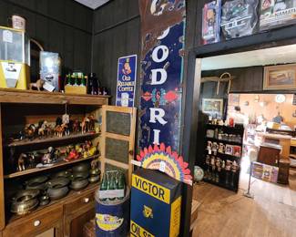 porcelain Vertical goodrich sign