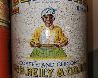 Black American Coffee Can