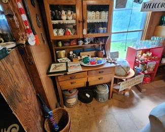 possum belly cabinet