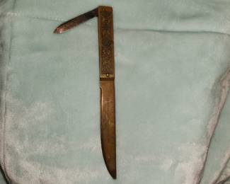 Advertisment letter opener