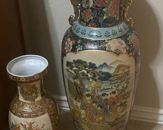 decorative Oriental vases