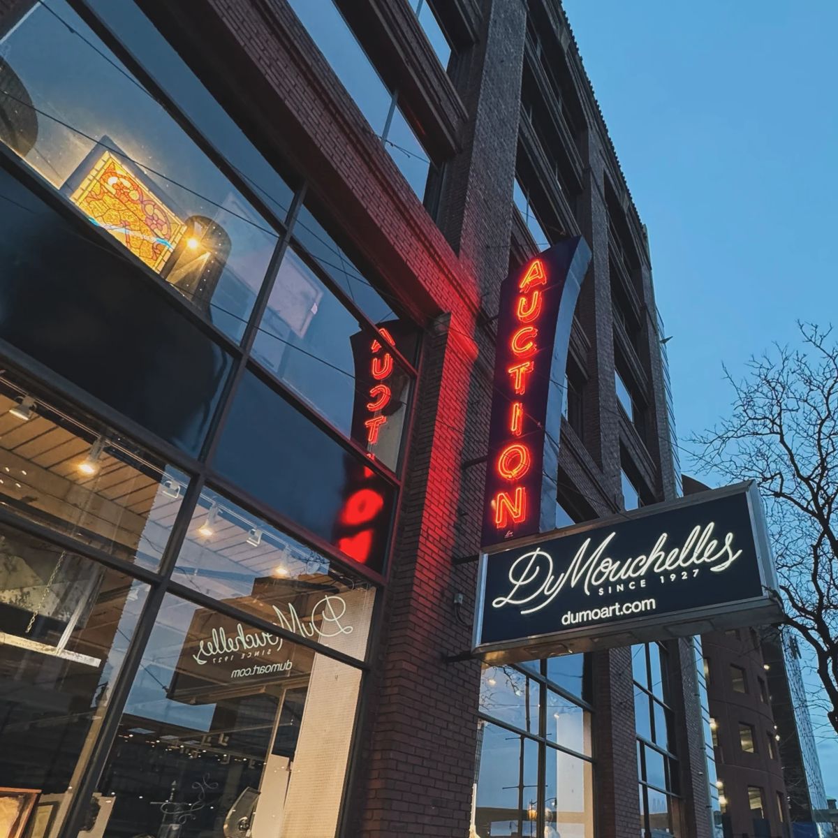 Bid With Us In Person or Online at dumoart.com