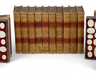 Lot 1000
Paoletti Impronte, (Rome) Grand Tour Intaglios, Plaster Medallions, 12 Volumes, Ca. 1840, 369 pcs