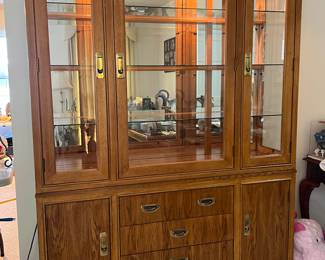 China hutch $250