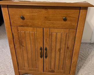 Cabinet $25. Half off Sunday