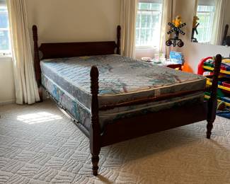 Full bed with mattress and box springs $200