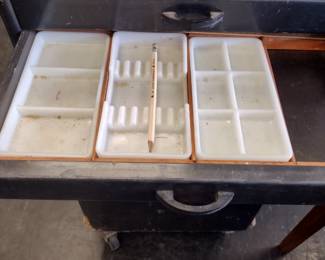 Vintage dental cabinet