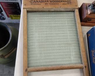 Antique washboard