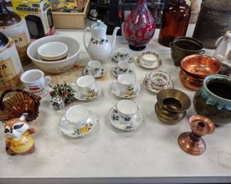 tea cups and more