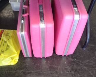 Vintage Samsonite three piece set. suitcases