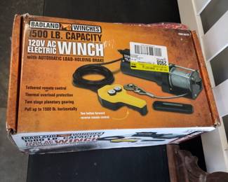 New inbox 1500 lb winch