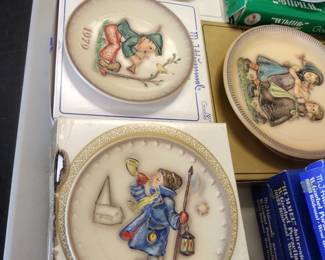 Hummel collector plates and Royal Doulton