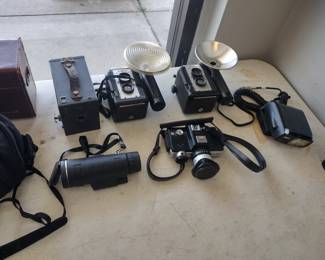 Vintage cameras