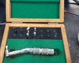 Vintage dental drill.