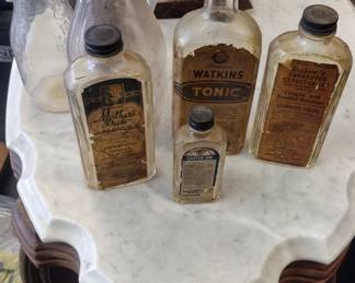 Antique bottles
