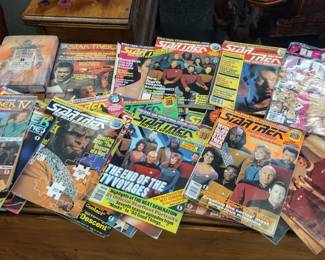 Vintage Star Trek magazines