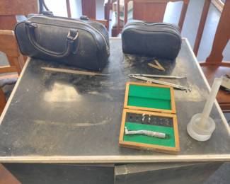 Vintage dental cabinet. and cool vintage. dental Equipment