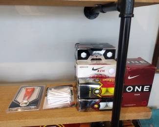 New inbox golf balls, Callaway Nike and more.