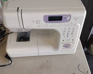 Janome sewing machine.