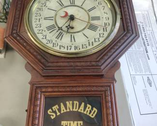 Gilbert Clock Co. Antique wall clock.