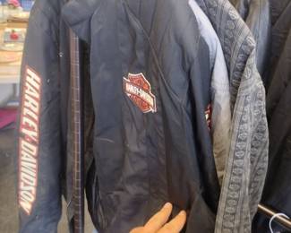 Leather Harley Davidson motorcycle jacket