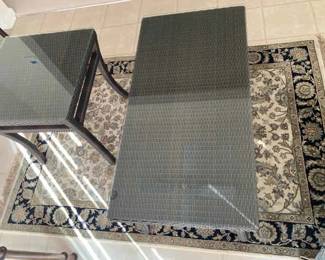 Coffee Table, End Table, Area Rug