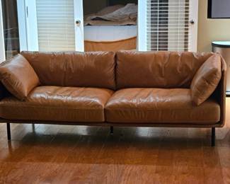 Leather Crate & Barrel  in store from 3000 to 2400 on sale