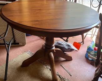 Round Pedestal Table