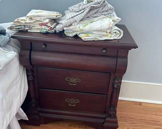 Cherry Wood Nightstand