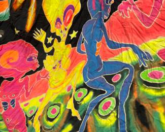 Large alien tapestry 