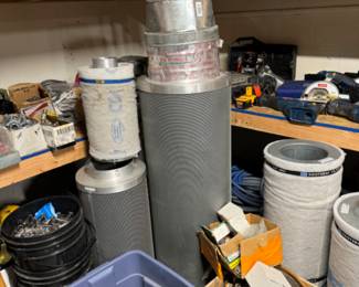 Grow room air filters 