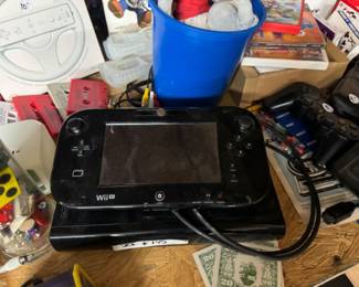 Wii game console and games 