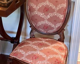 A pair of fine French rosewood chairs…these are remarkable antiques.