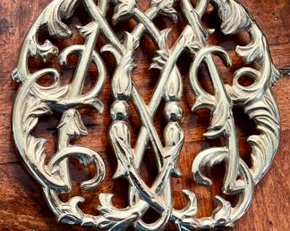 Colonial Williamsburg brass trivet