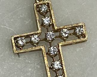 Lovely diamond cross