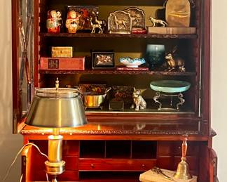 The mahogany glows and I just waxed it and made minor repairs.