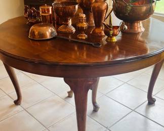 Antique copper collection