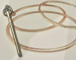 A rare sterling silver pendant from the 1960s…super collectible!