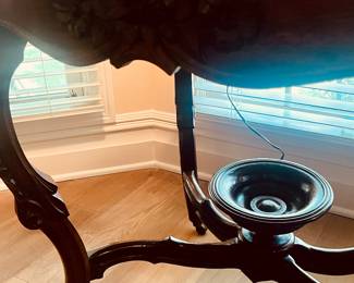 Beautiful hand carved walnut 