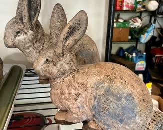 Circa 1980 large McCarty Rabbits