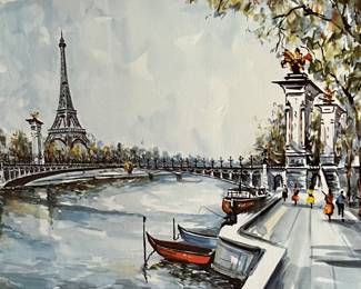 Paris watercolor