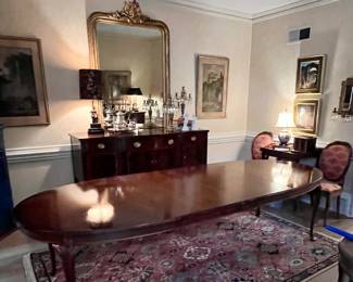 Elegant southern antiques in wonderful condition from a fine Alabama estate.