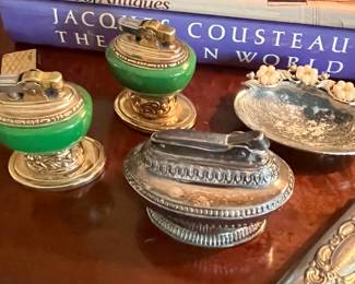 Vintage lighter collection…bronze and some sterling