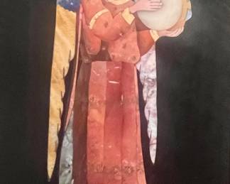 A pair of late 19th C Italian Marble Mosaics in the original water gilded frames!  AMAZING!!!  Pietra Dura