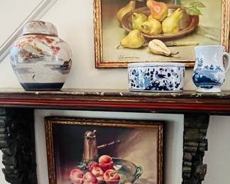 Pair of stunning fruit paintings