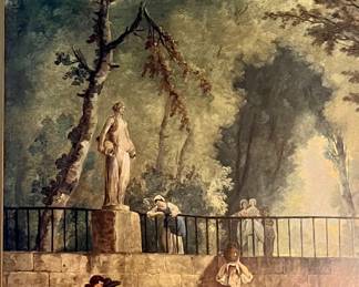 Matching French panel painting 