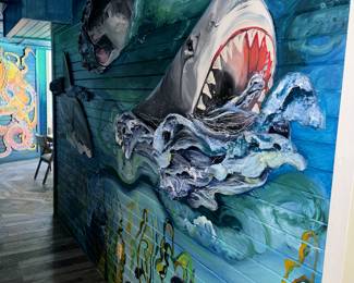 You have to come see the basement. It’s worth the trip while you’re here. Take a selfie and buy some great items from this amazing house. 