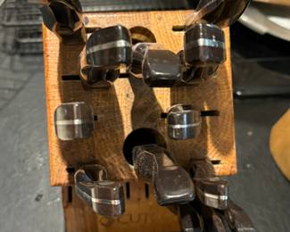 family member pulled the cutco knives they are not available 