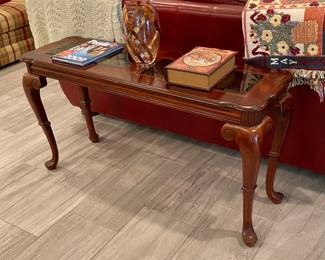 NICE Cherry Sofa/Foyer Table.